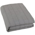 thumbnail image 1 of Ticking Stripe Skirted Bedspread Ensemble - Full Bedspread, 1 of 1