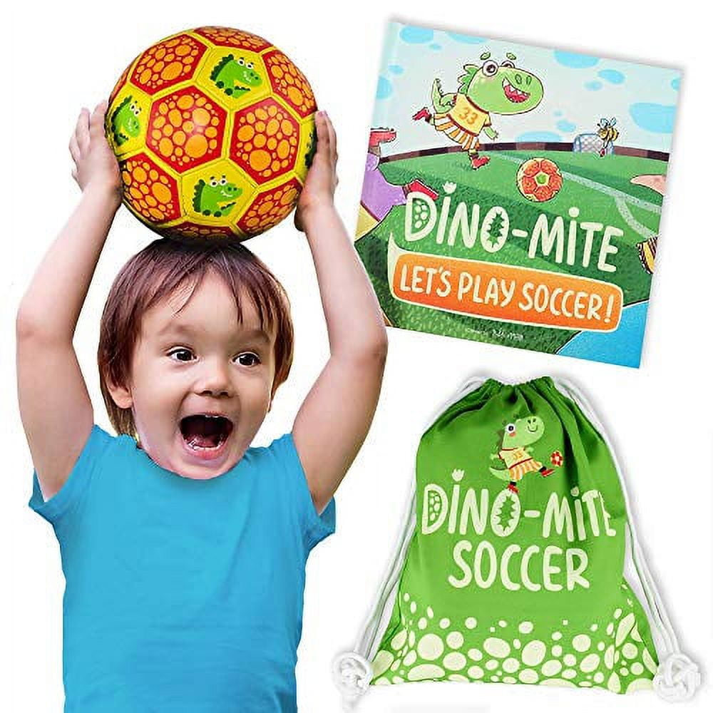 Tickle & Main DinoMite Let's Play Soccer Gift Set, Toddler