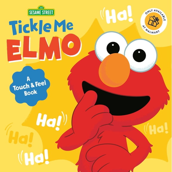 Tickle Me Elmo Lift-the-Flap Touch & Feel - Walmart Exclusive (Hardcover)