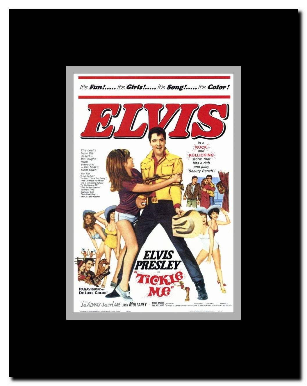 Tickle Me Framed Movie Poster
