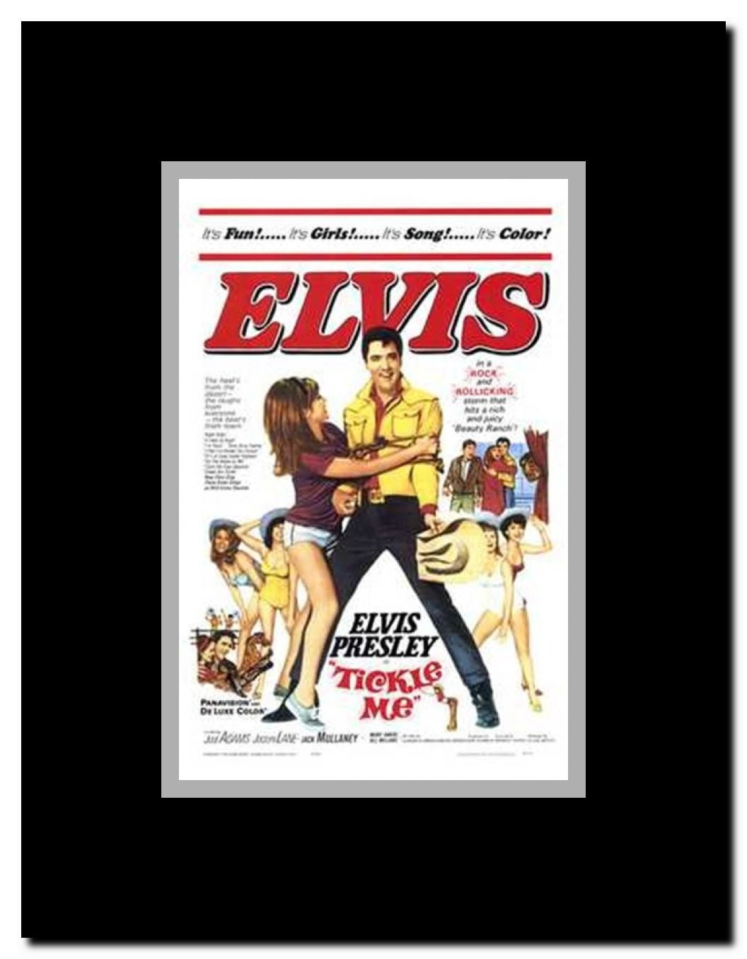 Tickle Me Framed Movie Poster