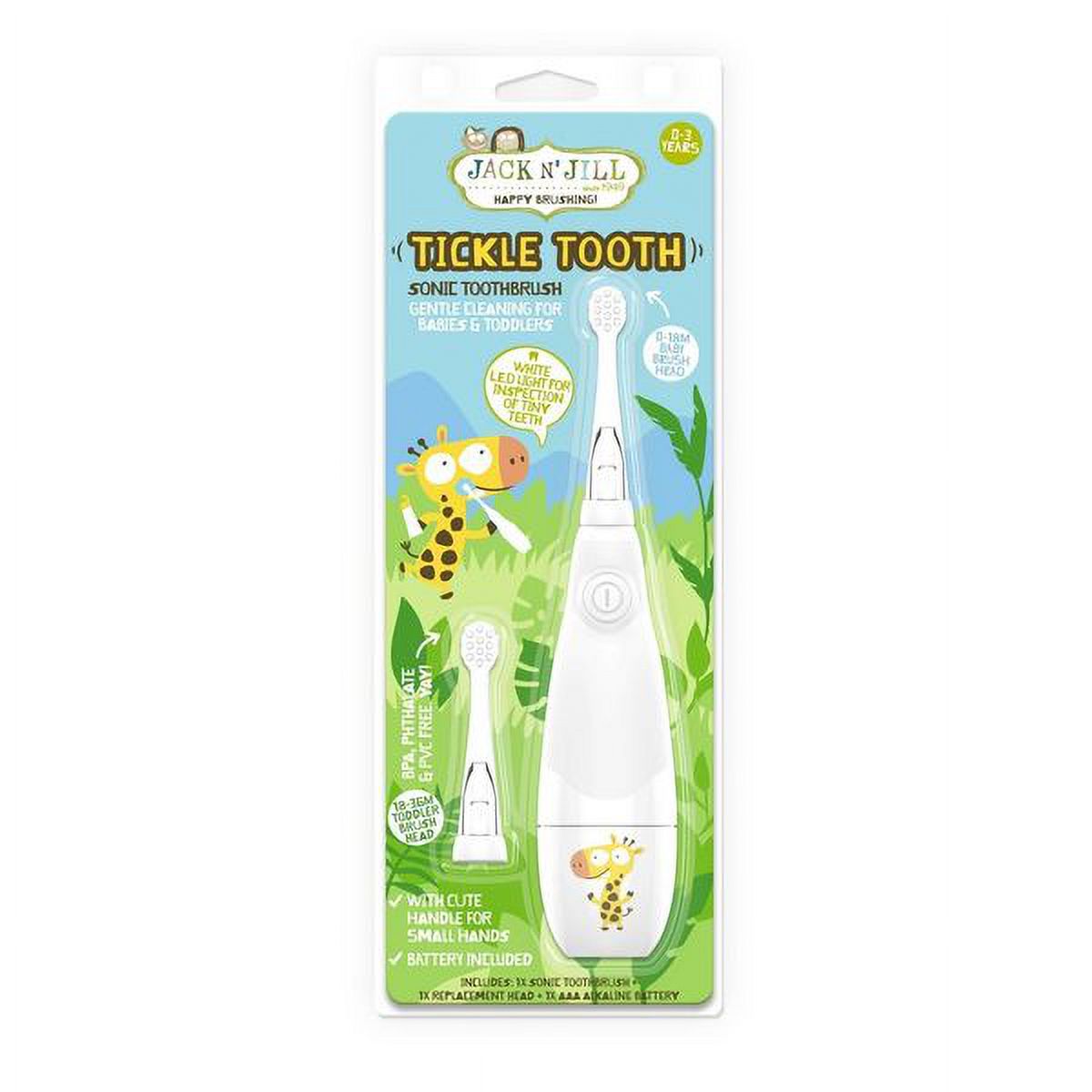 Tickle Tooth Sonic Toothbrush For Babies & Toddlers