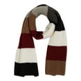 thumbnail image 1 of Tickled Pink Women's McCallister Acrylic Multi-Color Oblong Scarf Dark Measures 69 x 12.5, 1 of 2