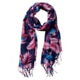 thumbnail image 1 of Tickled Pink Women's Urban Jungle Scarf - Tropical Paradise Print, 1 of 3