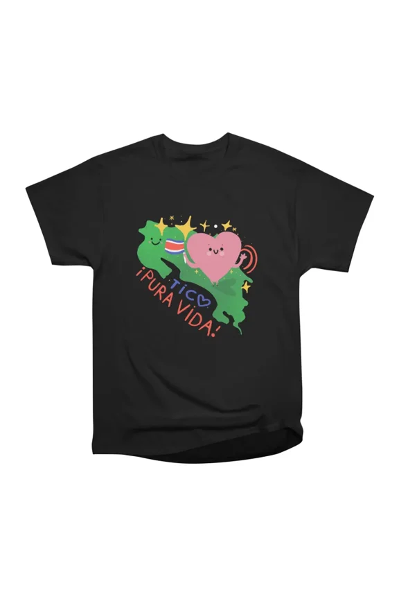 Tico pura vida T-Shirt Tee Gift For Him Merch For Her Apparel For Friend