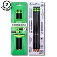 thumbnail image 1 of Ticonderoga #2 HB Black Sharpened Wood-Cased Pencil, 2 Packs of 4 Count Pencils, 1 of 4