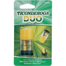 Ticonderoga DUO Manual Pencil Sharpener - Multicolor - 1 Each Ticonderoga DUO Manual Pencil Sharpener - Multicolor - 1 Each