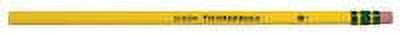 Ticonderoga Pencil, No 2.5 Medium Tip, Yellow, Pack of 12