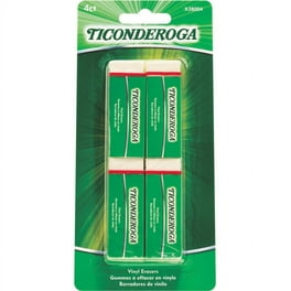 Ticonderoga Retractable Erasers - Yellow - 1 Each - Smudge-free, Residue-free, Non-tearing, Latex-free, Retractable, Latex-free, Soft Ticonderoga Retractable Erasers - Yellow - 1 Each - Smudge-free, Residue-free, Non-tearing, Latex-free, Retractable, Latex-free, Soft