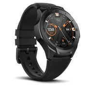 Ticwatch S2, Waterproof Smartwatch with Build-in GPS for Outdoor Activities, Wear OS by Google, Compatible with Android and iOS Midnight