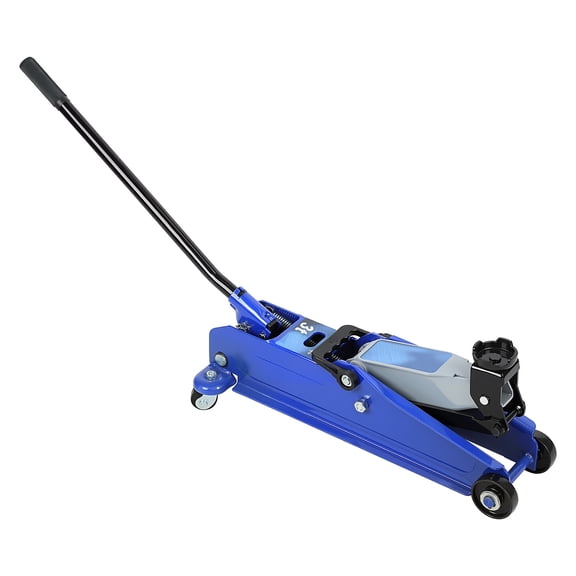 TidBay 3 Ton Floor Jack (6600 lbs), Steel Heavy Duty Hydraulic Car Jack, Fast Lift Floor Jack with Wheels, Lifting Range 5"-15.2"
