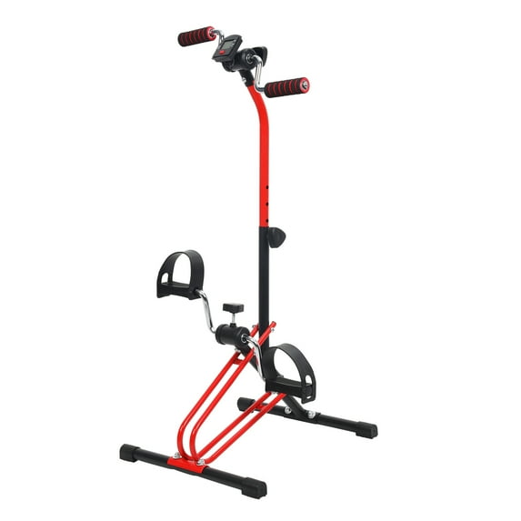 TidBay Rehabilitation Trainer, Hand Arm Leg Knee Peddler, Upper Lower Limb Rehabilitation Machine, Adjustable Fitness Equipment for Seniors, Elderly Home Pedal Exercise Bike for Total Body