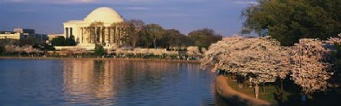 Tidal Basin Washington DC Canvas Art - Panoramic Images (18 x 6)