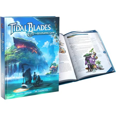 Tidal Blades: The RPG Base Game - Accessible Cypher System RPG Set in Immersive Tidal Blades Universe - RPG for Beginners - Focus On Cool Creative Ideas, Not Numbers and Mechanics