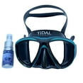 thumbnail image 1 of Tidal Mask - Advanced Anti Fog Diving Mask for Scuba Diving, Snorkeling, Free Diving and Swimming. Wide-Angle Tempered Glass Lens. Best Anti-Fog Diving mask for Adults - Teal/Clear Lens., 1 of 9