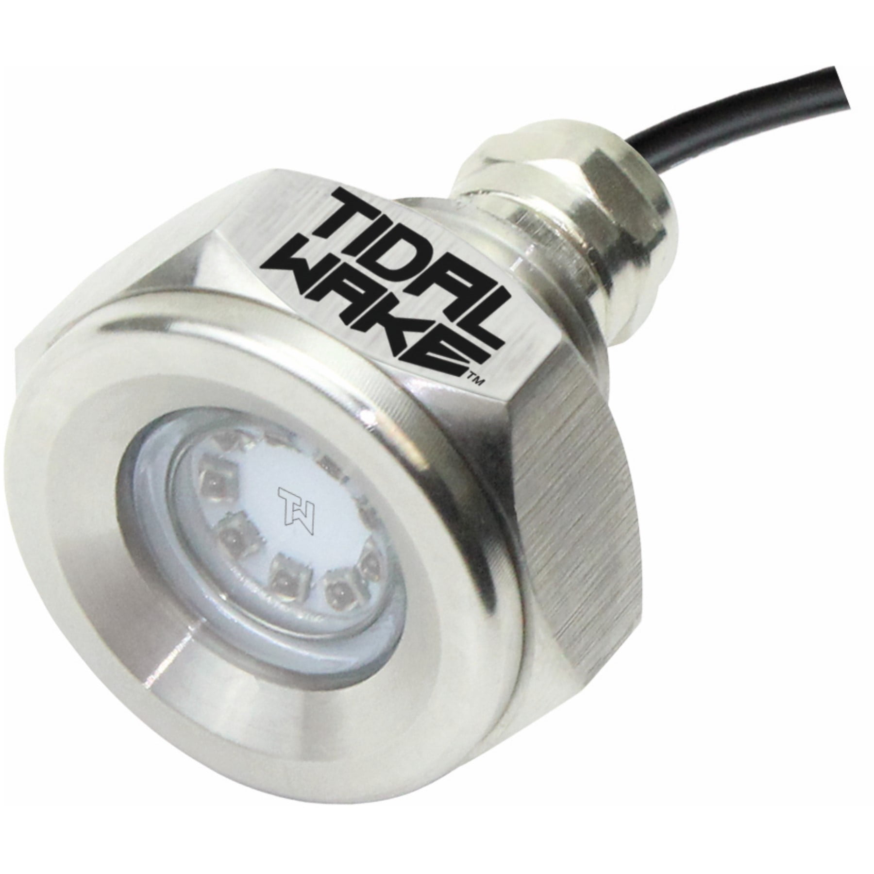 Tidal Wake IP68 Underwater 1/2inch Standard Boat Drain Plug LED Light