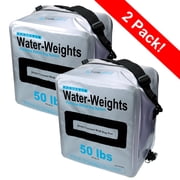 Tidal Wake Water Ballast Bags for Boats 2 Pack, 50 Portable Pumpless Wake Weights for Wakesurfing, Wakeboarding & Hydrofoil