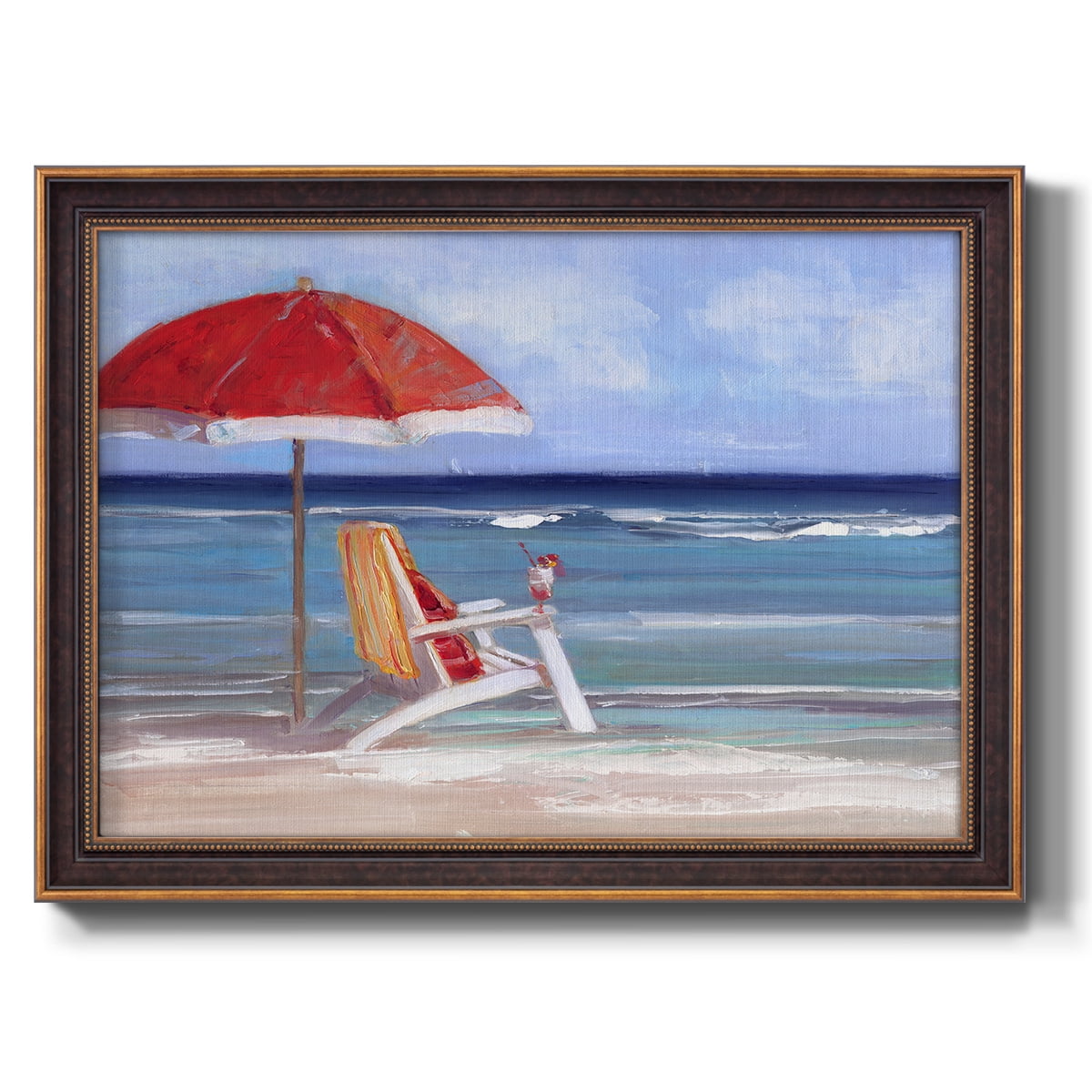 Tidal Watching Premium Framed Canvas- Ready to Hang