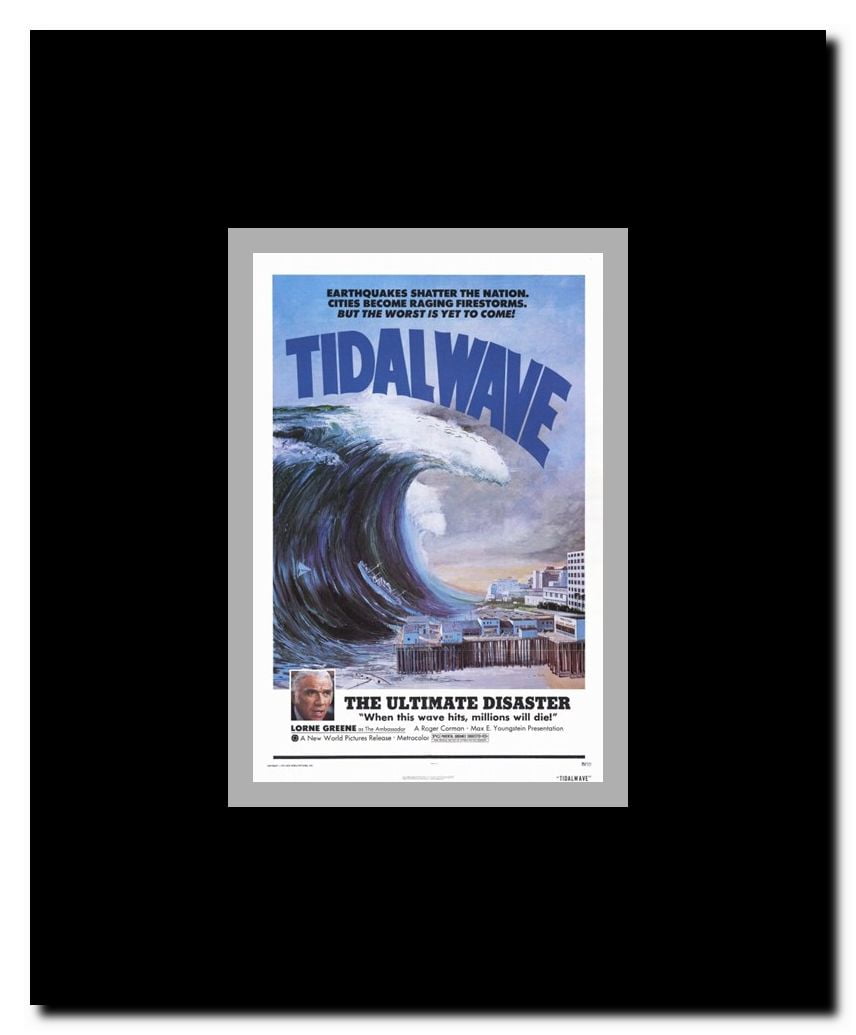 Tidal Wave Framed Movie Poster