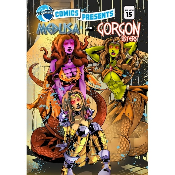 TidalWave Comics Presents #15: Medusa and the Gorgon Sisters, (Paperback)