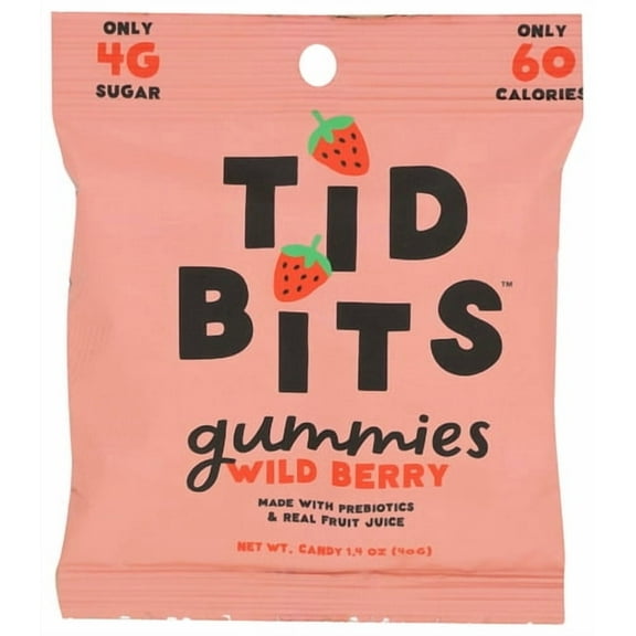 Tidbits Candy Wild Berry 1.4 oz (Pack of 24)