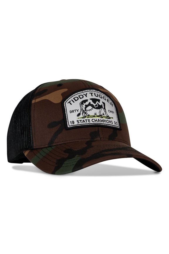 Tiddy Tugger State Champions Patch Snapback Bdu Camo / Black