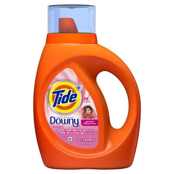 Tide 1035202 42 fl oz Downy April Fresh Scent Detergent - Case of 6