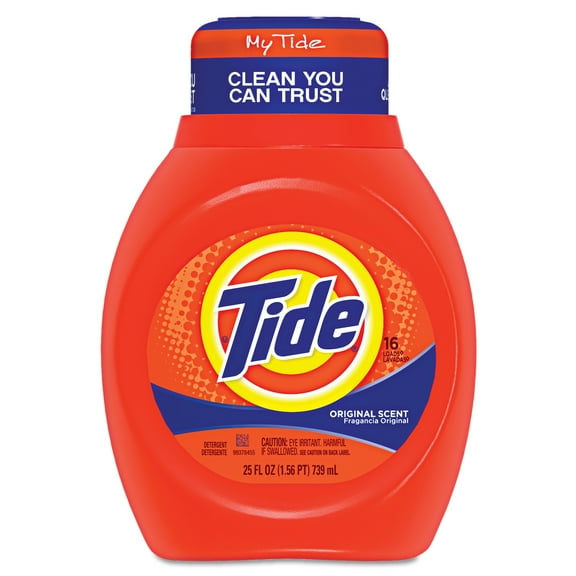 Tide Liquid Laundry Detergent, Original, 25 Oz, 16 Loads