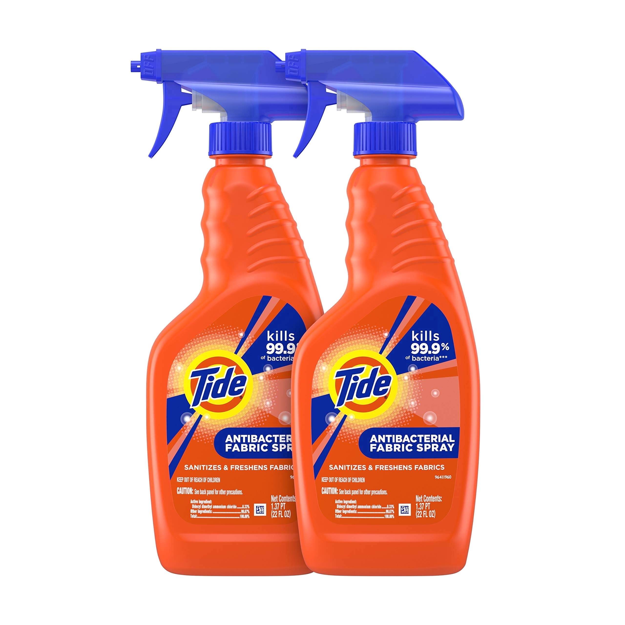 Tide Original Scent Fabric Spray 22 oz (Pack of 2)