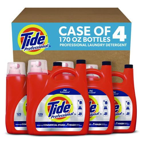 Commercial Liquid Laundry Detergent, 105 oz Pour Bottle, 4/Carton Commercial Liquid Laundry Detergent, 105 oz Pour Bottle, 4/Carton