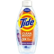 Tide Deep Cleansing Fabric Liquid Rinse with 3X Odor Power, Spring Meadow, 48.00 oz