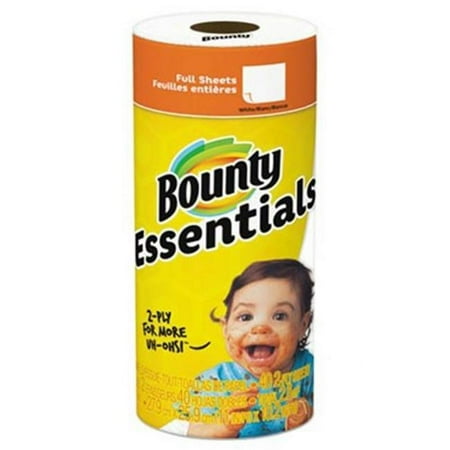 Tide Essentials Paper Towels, White
