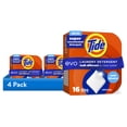 (4 pack) Tide evo Laundry Detergent Tiles, 100% Concentrated, Original ...