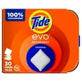 thumbnail image 1 of Tide evo Laundry Detergent Tiles, Original Scent, 30 Count, 1 of 11