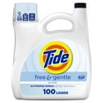 thumbnail image 1 of Tide Free & Gentle Laundry Detergent Liquid, 132 fl oz, 100 Loads, 1 of 13