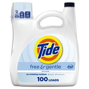 Tide Free & Gentle Laundry Detergent Liquid, 84 fl oz, 64 loads