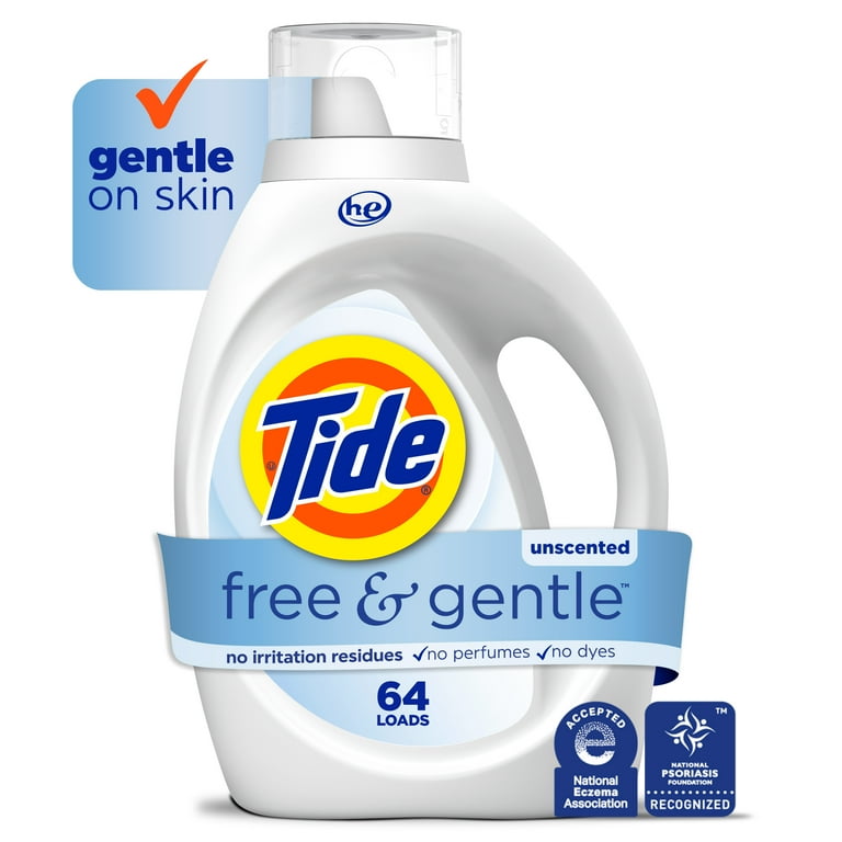 Free and Gentle Liquid Laundry Detergent, 64 Loads, 84 oz Bottle, 4/Carton Free and Gentle Liquid Laundry Detergent, 64 Loads, 84 oz Bottle, 4/Carton