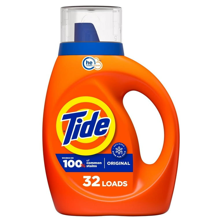 Liquid Tide Laundry Detergent, 32 Loads, 42 oz Liquid Tide Laundry Detergent, 32 Loads, 42 oz