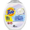 thumbnail image 1 of Tide Hygienic Clean Free Power PODS Laundry Detergent, 48 count, Unscented, 1 of 11