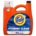 thumbnail image 1 of Tide Ultra Hygienic Clean Liquid Laundry Detergent, Original Scent, 132 fl oz, 94 Loads, 1 of 13
