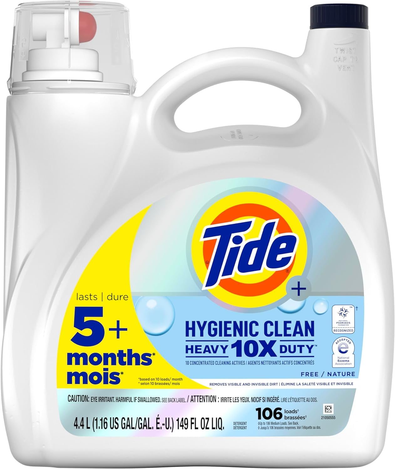 Tide Hygienic Clean Heavy Duty 10x Free Liquid Laundry