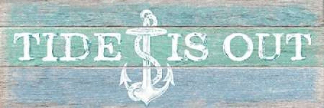 Tide Is Out Canvas Art - Sam Appleman (8 x 24)