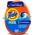 thumbnail image 1 of Tide PODS Liquid Laundry Detergent Pacs, Original Scent, 102 Count, 1 of 14
