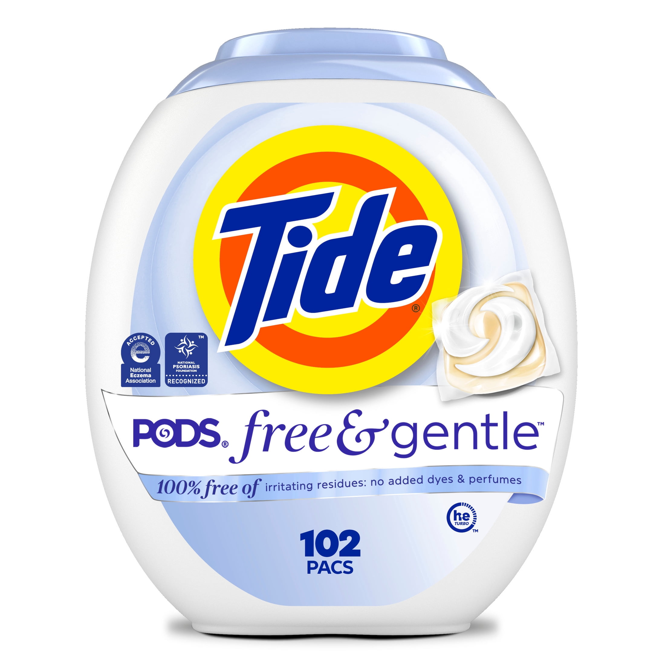 Tide Pods 3-in-1: Detergent, Stain Remover, Color Protector