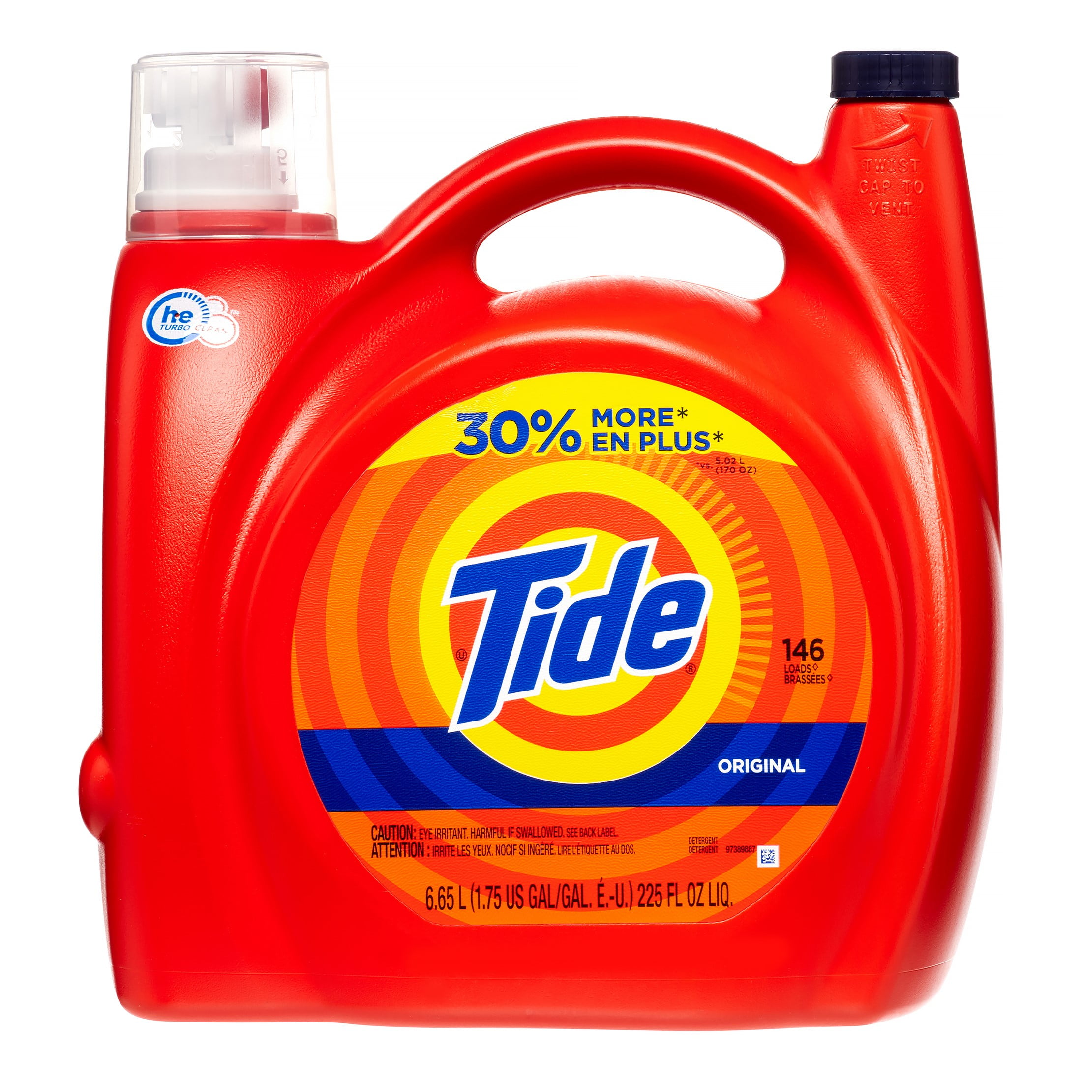 Tide Laundry Detergent, Original, 146 Loads