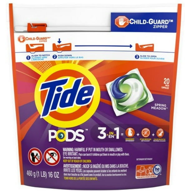 Tide Laundry Detergent Pods Spring Meadow 20-Count Bag (Pack of 48) - Walmart Business Supplies tide-laundry-detergent-pods-spring-meadow-20-count-bag-pack-of-48-walmart-business-supplies