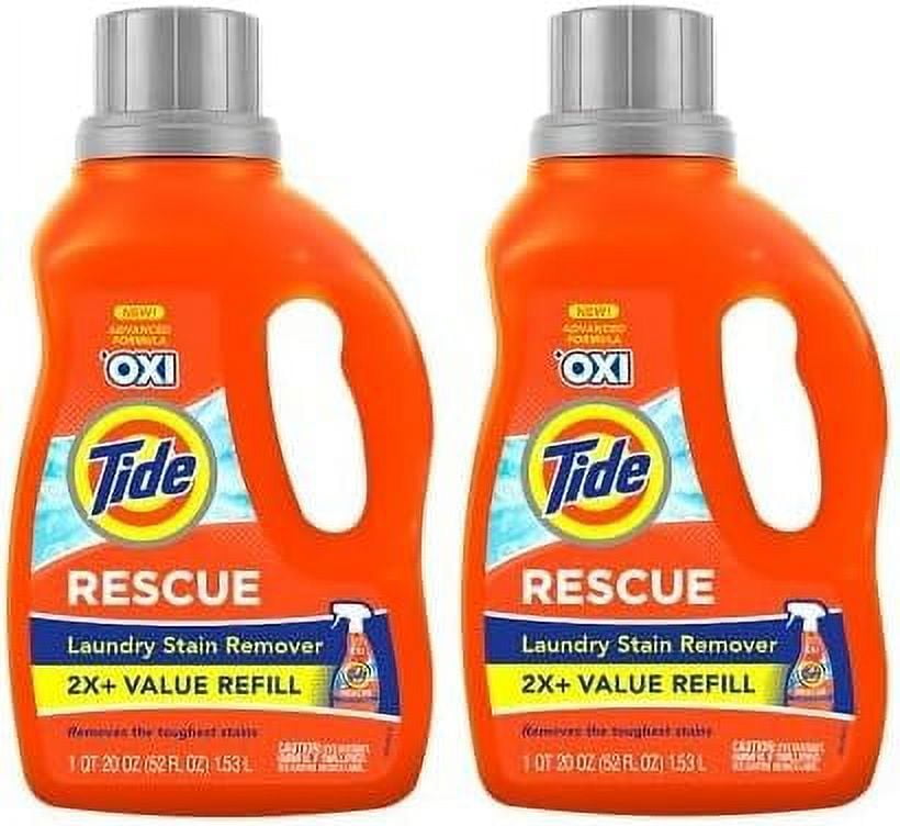 Tide Laundry Stain Remover Refill with Oxi, Rescue Clothes, Upholstery