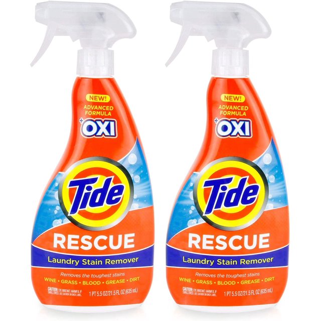 Tide Laundry Stain Remover With Oxi, Rescue Clothes, Upholstery, Carpet