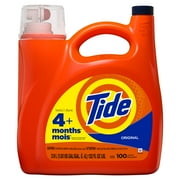 Tide Liquid Laundry Detergent, Original, 100 Loads, 132 fl oz