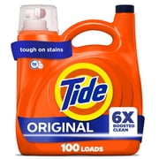 Tide Liquid Laundry Detergent, Original, 125 fl oz, 100 Loads